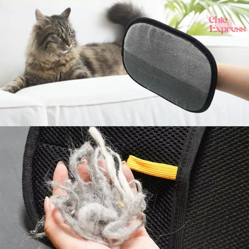 GUANTE REMOVEDOR DE PELO DE MASCOTA