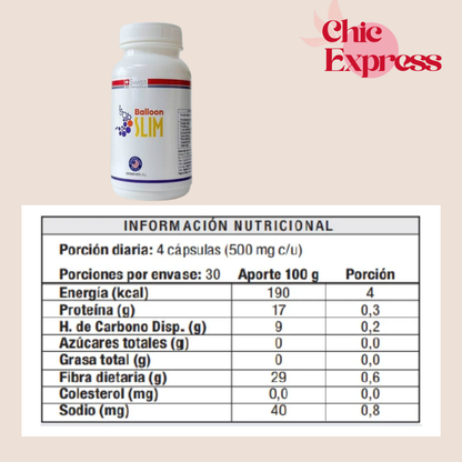 Balloon Slim Suplemento para adelgazar