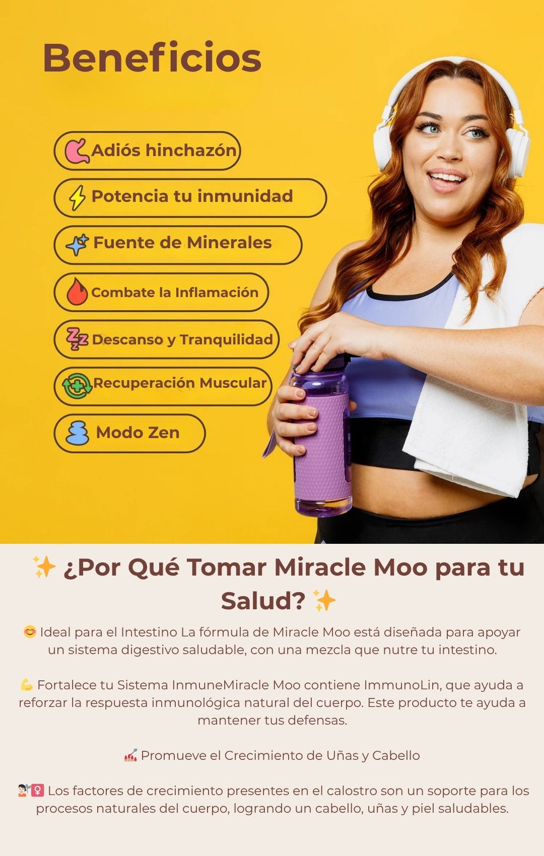 MIRACLE MOO CALOSTRO BOVINO